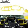 Capac Ornament Decorativ Panou de Bord Consolei Centrale Față Mașină Pentru Dodge Challenger 2015+