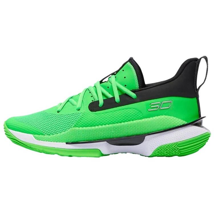 Under Armour Curry 7 Team Green Black Men s 3023838-306 EU 45.5