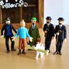 6pcs The Set Adventures Of Tintin Snowy Captain Haddock Action Figure Kids Gift