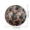 1pc Leopard Flowers Theme Soccer Ball Football, Size 5, Lightweight PVC, Outdoor Training Soccer Ball,Sports Gift t61427