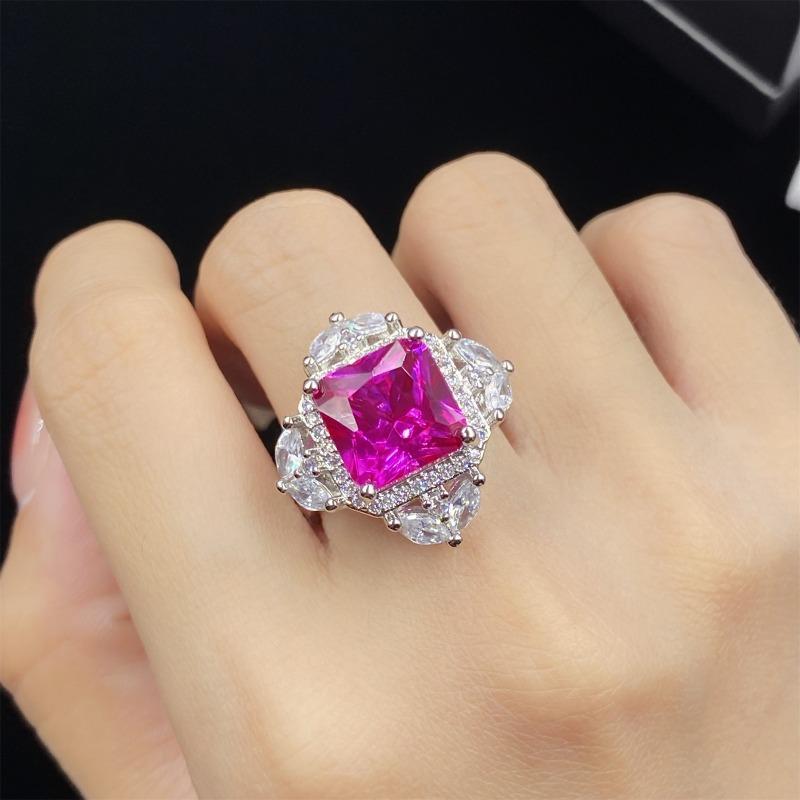 Sace Gems Classic Copper Alloy Zircon Ring Earrings Pendant Necklace Jewelry Sets Wedding Party Gifts