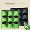 Eco-Friendly Wall-Mounted Non-Woven Planting Bag for Seedlings and Flowers