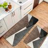 1PC Geometric  Pattern Kitchen Rug Non-Slip Door Mat Pop design Bathroom Rug Bath Mat Carpet for Home Sink Laundry Decoreeree