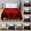 D&D-Decke, Rollenspiel- und Drachen-Kuscheldecke, weich, warm, kuschelig, Flanell, Vintage-Stil, für Bettwäsche und Schlafzimmerdekoration:ifts
