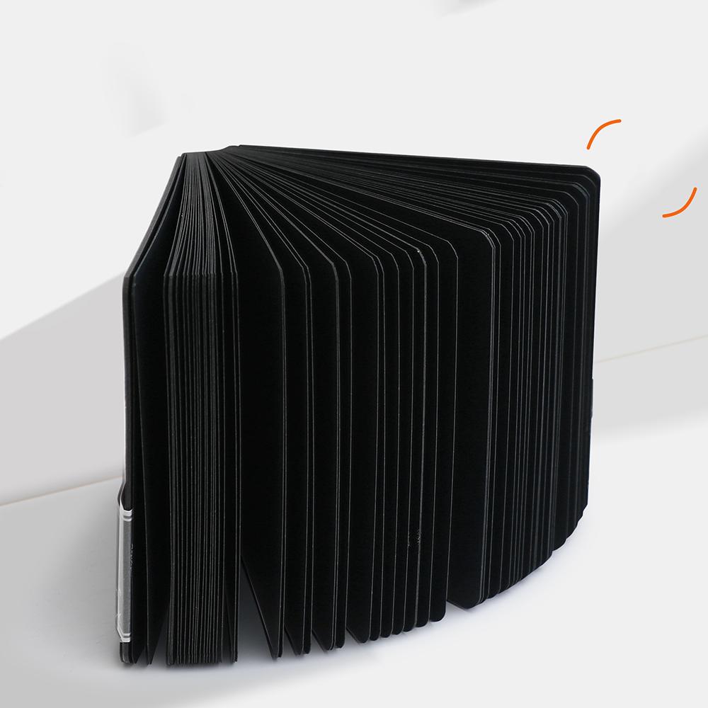 58 sheets Black cardboard thick acrylic marker special drawing book, travel decompression black drawing book