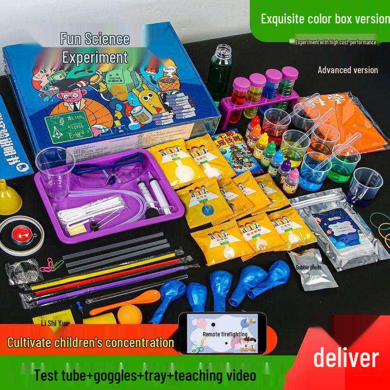 STEM Science Experiment Kit: Handmade Educational Toys for Kids and Students