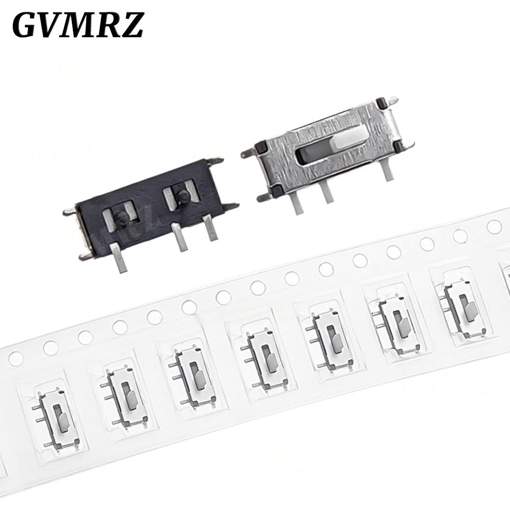 50PCS/lot Mini 7-Pin On/Off 1P2T SPDT MSK-12C02 SMD Toggle Slide Switch For MP3 MP4 7P