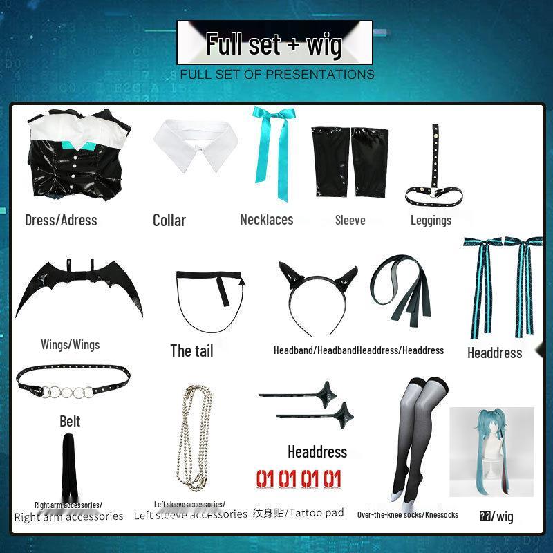 Future Devil Corset Cosplay - Raccoon Rascal Female Outfit