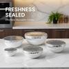 30pcs/set Elastic Food Covers Insulated Aluminum Foil Stretch Food Storage Stretch Lid Cover for Home Kitchen Meal Prep Baking