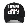 Funny Lower Teacher Salaries Print Baseball Cap Unisex Women Humorous Letters Street Hip Hop Hat Breathable Mesh Snapback Hats