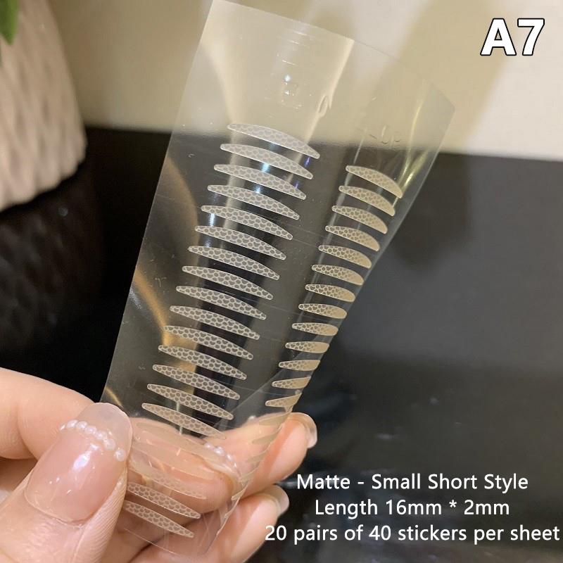 Invisible Double Eyelid Tape Self-Adhesive Transparent Eyelid Stickers Waterproof Fiber Stickers For Eyelid