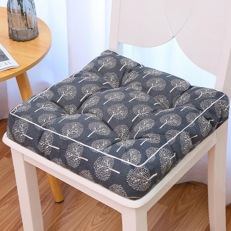 10cm Thick Cushion for All-season Office Computer Chair Cushion Student Stool Cushions Multi Purpose Square Seat Pads Soft Comfortable Waist Cushion