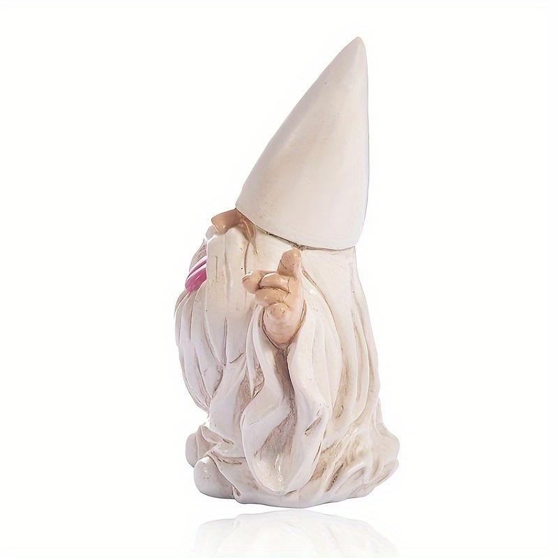 Outdoor Rocking Chair Gnome Garden Statue Pastoral Resin Decoration Decorative Ornament