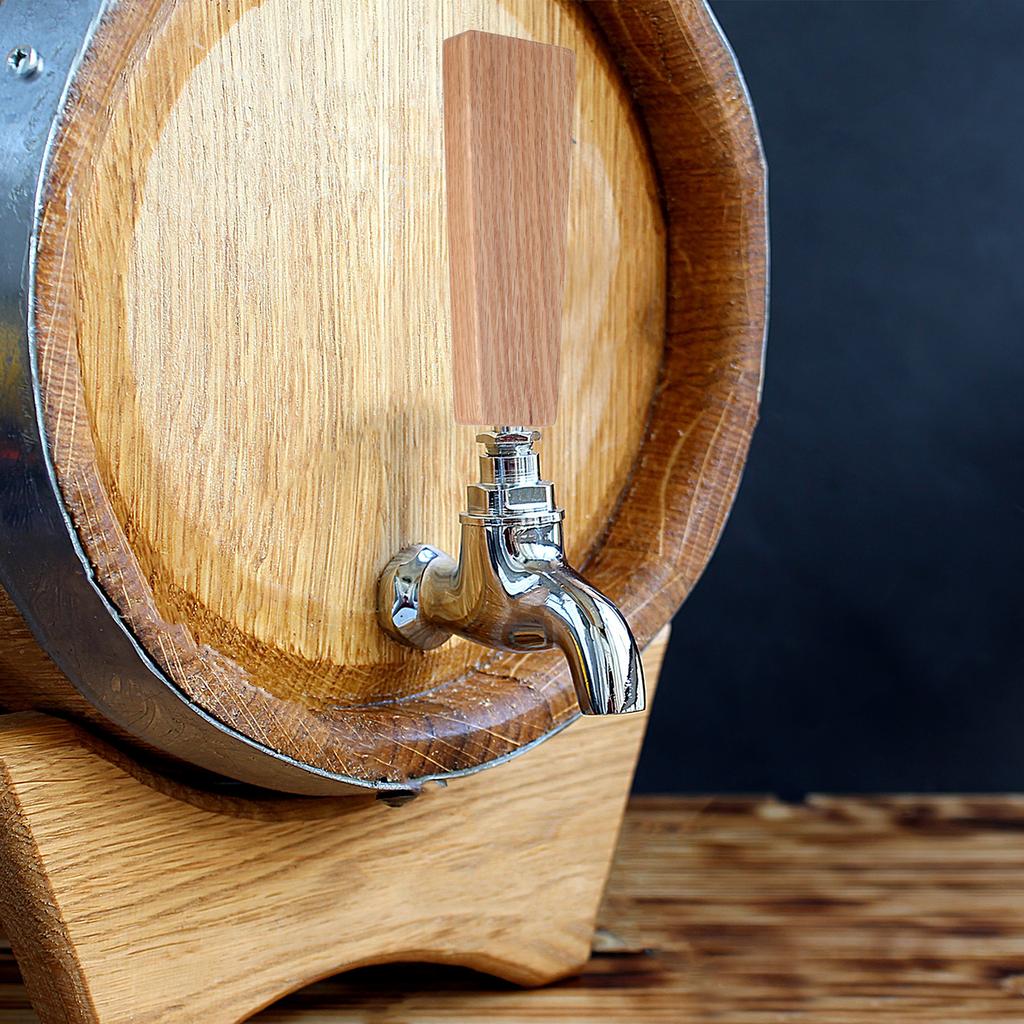 Wooden Chalkboard Beer Tap Handle Craft Beer Faucet Keg Handle for Bar Homebrew Brewery Outdoor