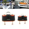 Double Rows Kayak Bearing Cleat Pilates Equipment Marine Boat Fast Entry Wire Clamp for Awnings Secure Cable Connections