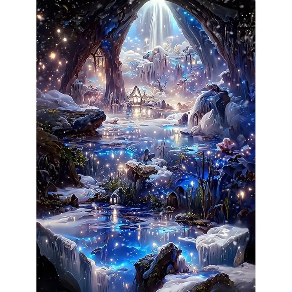 

Landscape Design 5D Diamond Painting 30x40cm Mosaic Fantasy Paintings Home Decor 1