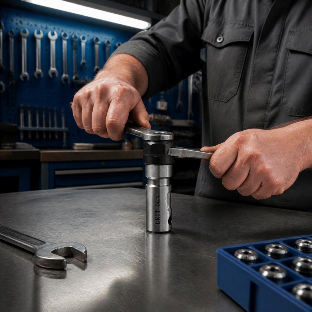 5mm Hole Diameter Spindle Extension Rod ER11 Engraving Machine Toolholder For CNC Machine