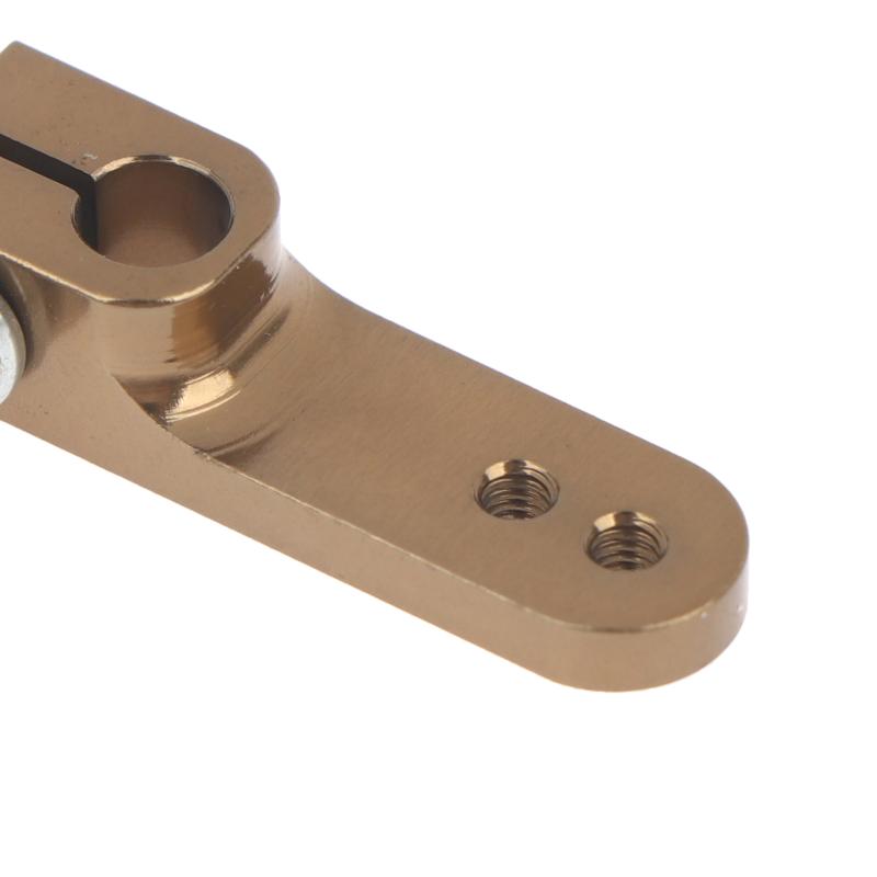 Servo Horn High Durability CNC Aluminum 4mm/4.76mm Clamping Steering Arm for RC Truck Carburetor Parts