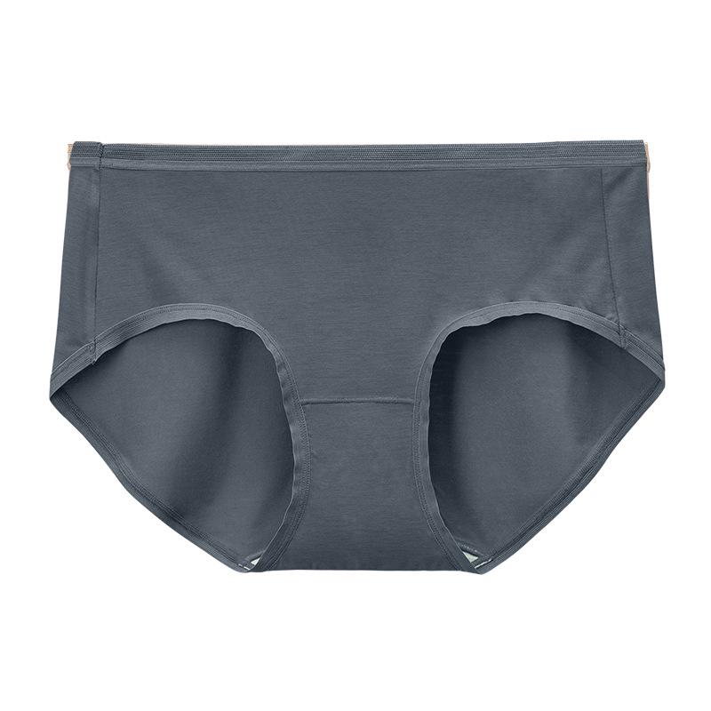 100% Cotton Modal Women's Underwear: 100-Pack, Antibacterial, Breathable, Silky Soft, Seamless Mid-Rise Triangle Briefs.