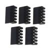 Desk Multi Slot Cable Organizer Clips 5Pcs 3D Printed USB Cord Holder for Home Office Desktop Wire Storage