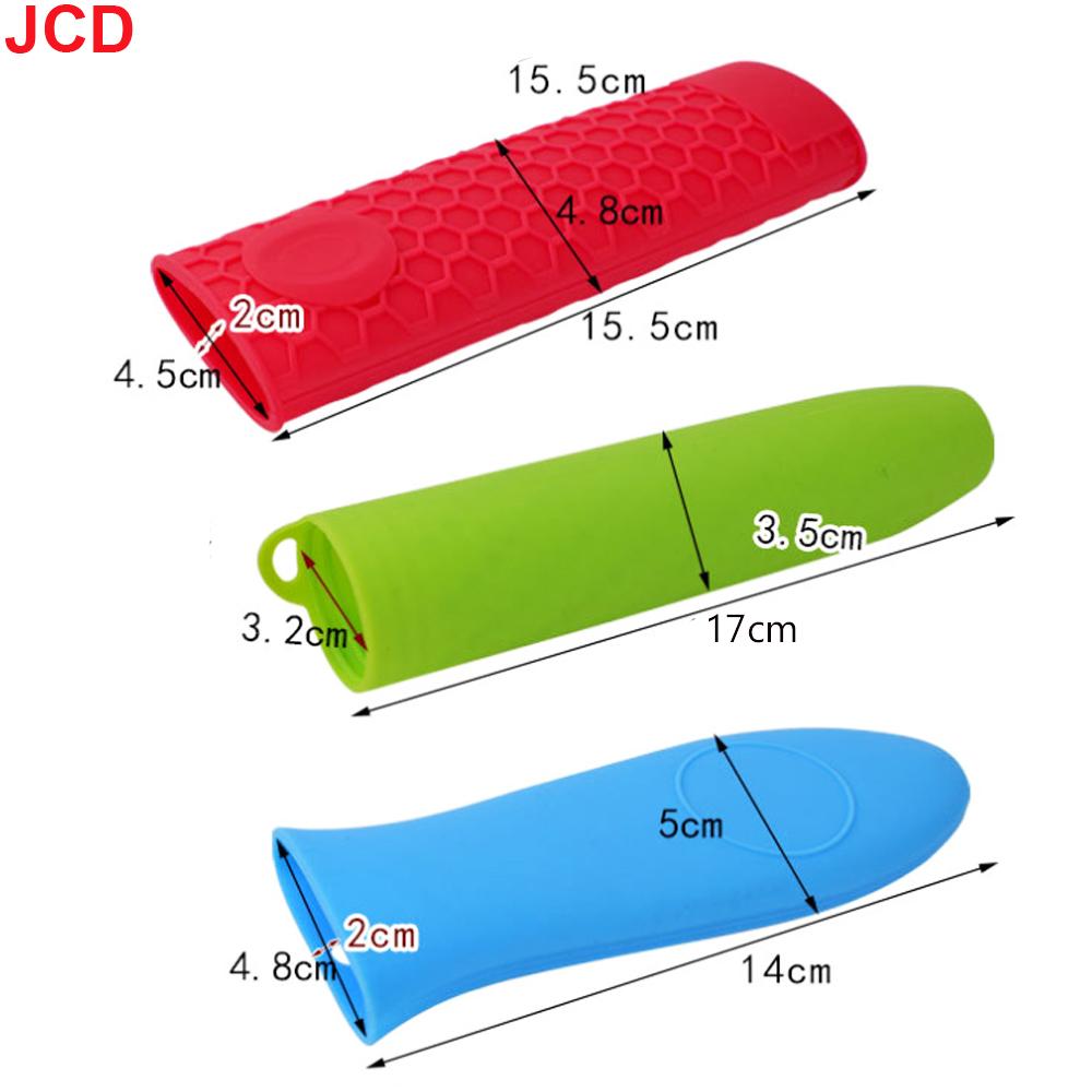 JCD Silicone Pot Handle Cover Insulation Cover Kitchen Tools Silicone Insulation Pot Handle Cover Anti Slip Pot Handle Cover