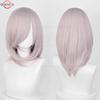 40cm Medium Basic Anime Cosplay Wig Bang Blond  Black White Red Pink Green Brown Gold Blue Heat Resistant Synthetic Hair Wigs