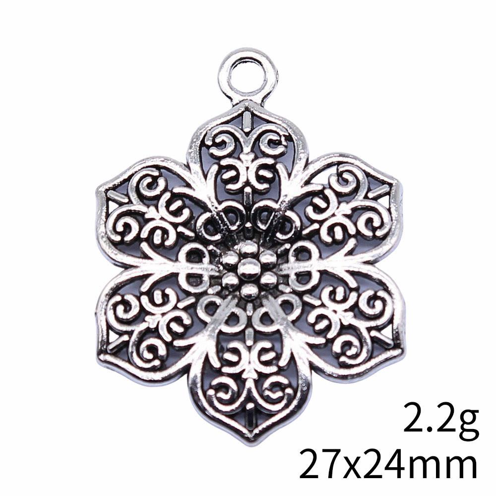 Gifts For Women Charms Italian Bracelet Small Flower Charms Pendant Ornaments For Home Phone Pendant