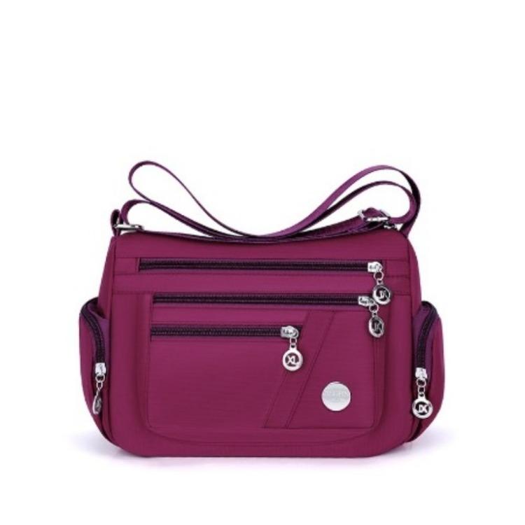 Geantă de umăr unică Capacitate mare Geantă pentru mama de vârstă mijlocie pentru femei Pânză Oxford Călătorie Pânză de nailon Geantă crossbody