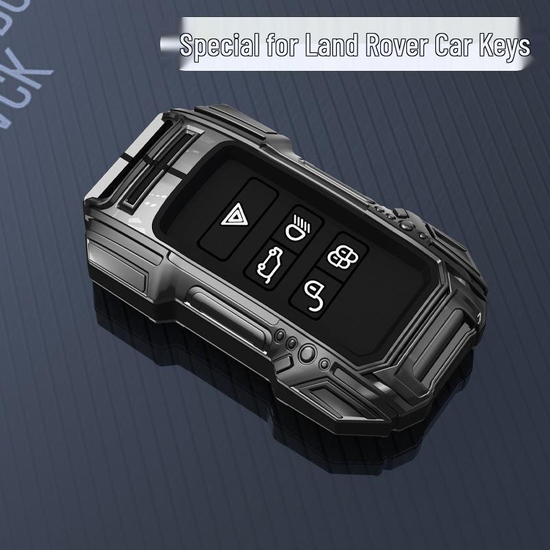 Compatible with 2021 Range Rover Evoque/Jaguar Key Case: Discovery 5, Velar, Sport Version - Car Star Pulse Key Bag
