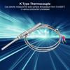 5x50mm M8 Probe Temperature Sensor with Insulation Thermocouple Sensor  Precision Mounting