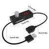 Digitaler USB-Timer-Schaltkabel Draht Digitaler 24-Stunden-Einstellbarer Timer Energie-Aus-Schalter Countdown-Timer Elektrobedarf