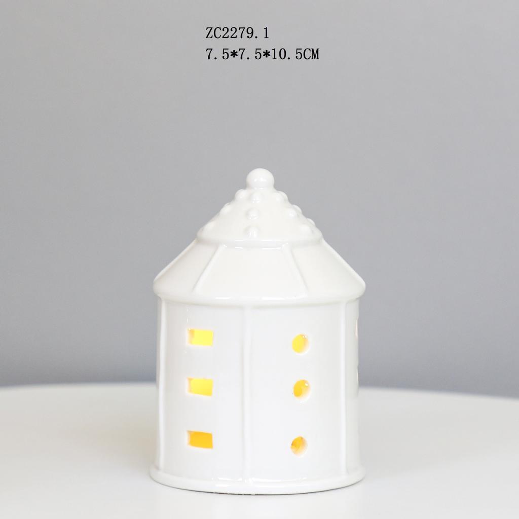 Creative Craft Ceramic LED Small Room Night Lights, Ambient Lights, Decorative Ornaments, Festival Decorative Table Ornaments