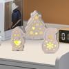 Christmas Candle Holders Silicone Molds Xmas Tree Shaped Tea Light Candle Holder Making Resin Epoxy Casting Mold Home Decoration