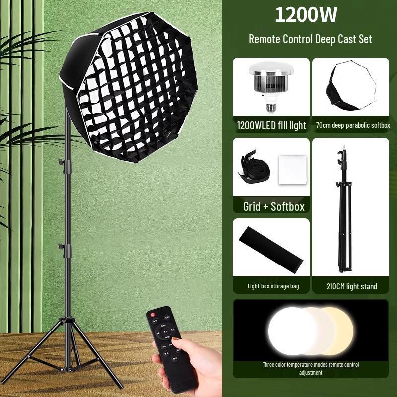 5070 Softbox Lighting Kit for Photography & Video Broadcasting: Indoor Portrait & Clothing Shooting