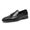 Men's Casual Shoes Fashion Artificial Leather Men Retro British Style Tassels Loafers Mens Slip-on Outdoor Driving Flats