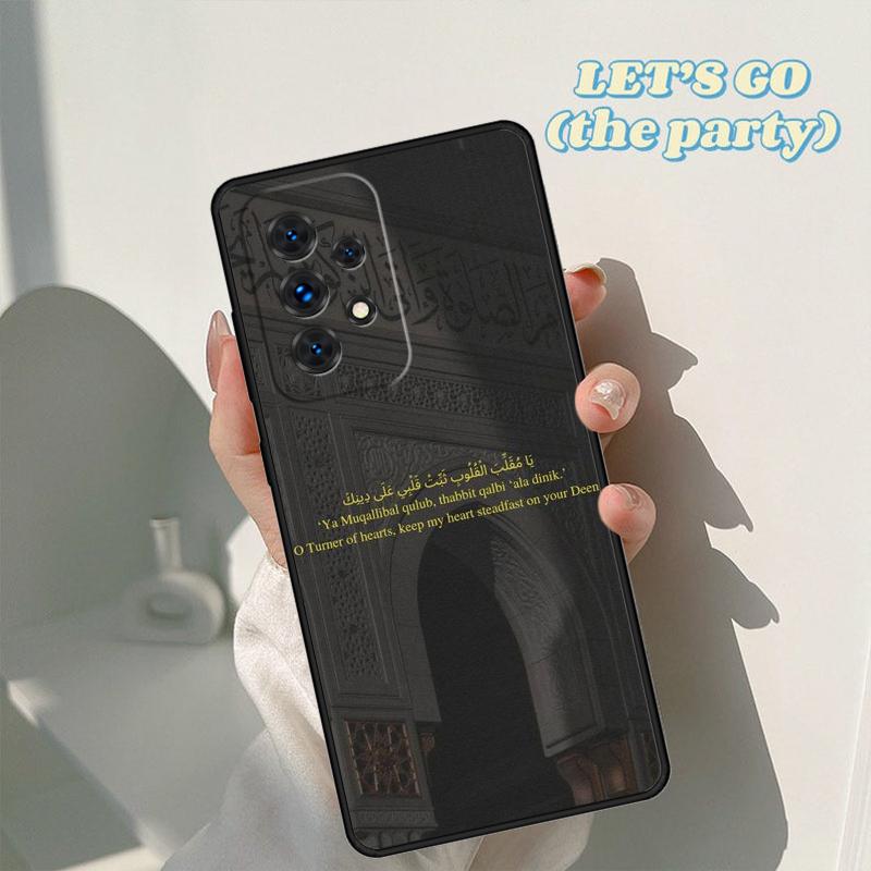 Arabic Quran Islamic Quotes Muslim Case For Samsung Galaxy A42 A31 A40 A51 A71 A32 A80 A91 A52 A72 A20e A50 A70 A11 A12 Cover