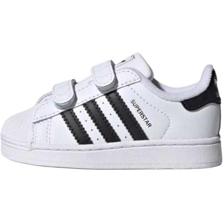 Adidas Superstar 2 Comfort Closure I White Black Baby Sneakers Footwear-White Core-Black JI3990