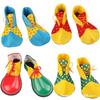 Children's and Adult Festival Clown Cosplay Shoes - Round Toe Dress-up Accessories