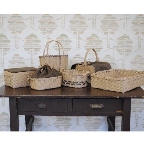 Koyama Craft Kit, Kraft Tape Series A Oval Basket, Handmade Craft Kit for Beginners, 9001002