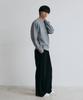 NODU Logo Ring Round Knit [Gray]