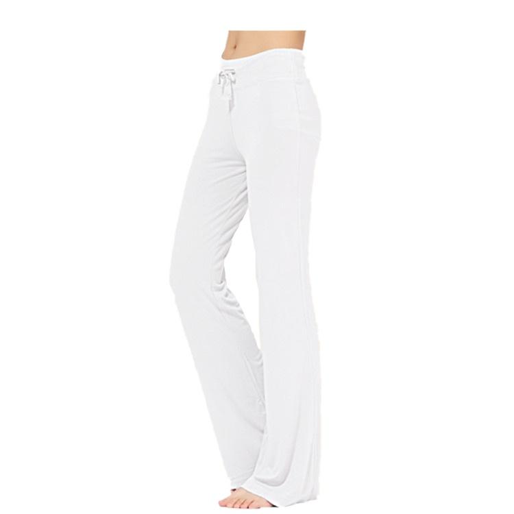 Pantaloni de fitness Pantaloni micro-decupați Pantaloni de antrenament Pantaloni pătrați de dans Pantaloni sport casual Pantaloni largi de yoga Femei