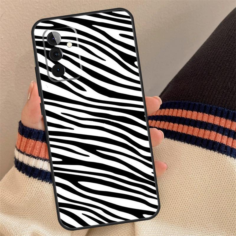 Custodia con Stampa Zebrata Per Samsung Galaxy A56 A36 A16 A13 A23 A33 A53 A52 A32 A12 A54 A34 A14 A15 A35 A55 A17