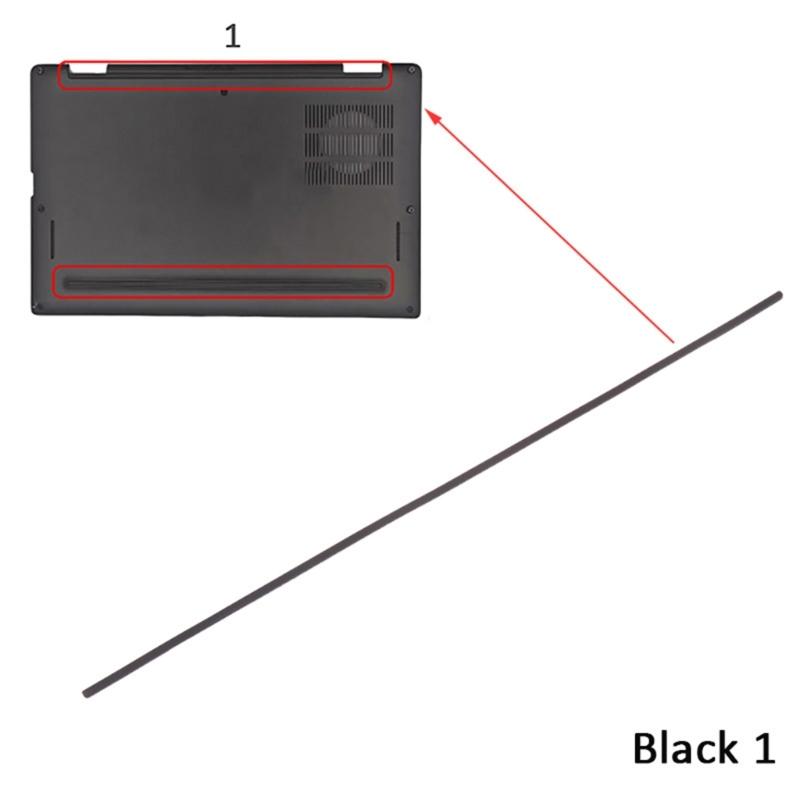 AntiSlip Silicone Strips Rubber Support And Grip for Enhances Laptop Safety for Latitude7310 Users NonSlip Bottom Case