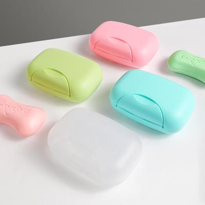 Tampon Lagerung Box Kunststoff Tragbare Reise Container Baumwolle Pad Taschen Mit Abdeckung Große Kapazität Serviette Zubehör Organizer Box
