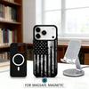 A-America USA Flag Phone Case Magnetic For iPhone17 16 15 14 13 12 Pro Max For Magsafe Wireless Charging Cover