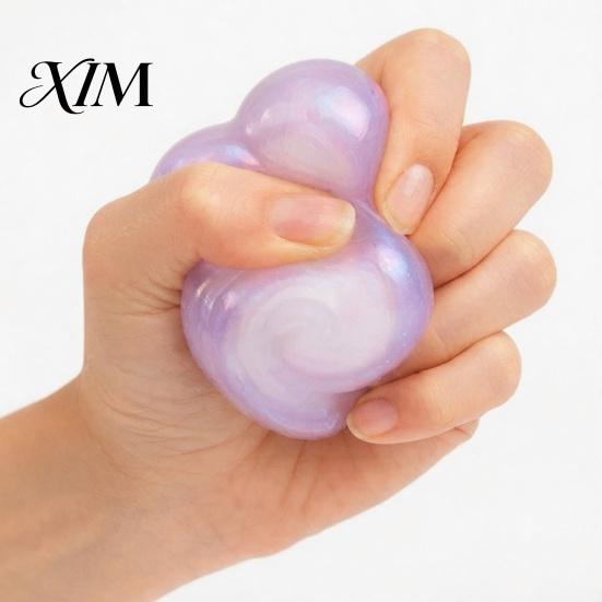 Wolken-Beruhigungsspielzeug Formed Stressabbau-Spielzeug, Mini-Quetsch-Fidget-Spielzeug Weicher Sensorikball für Kinder, Jugendliche, Erwachsene