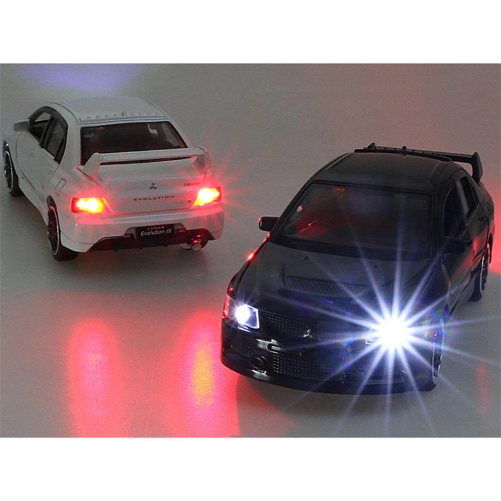 1/32 Mitsubishis Lancer Evolution IX 9 Alloy Car Model Diecast Simulation Metal Toy Vehicles Car Model Collection Childrens Gift