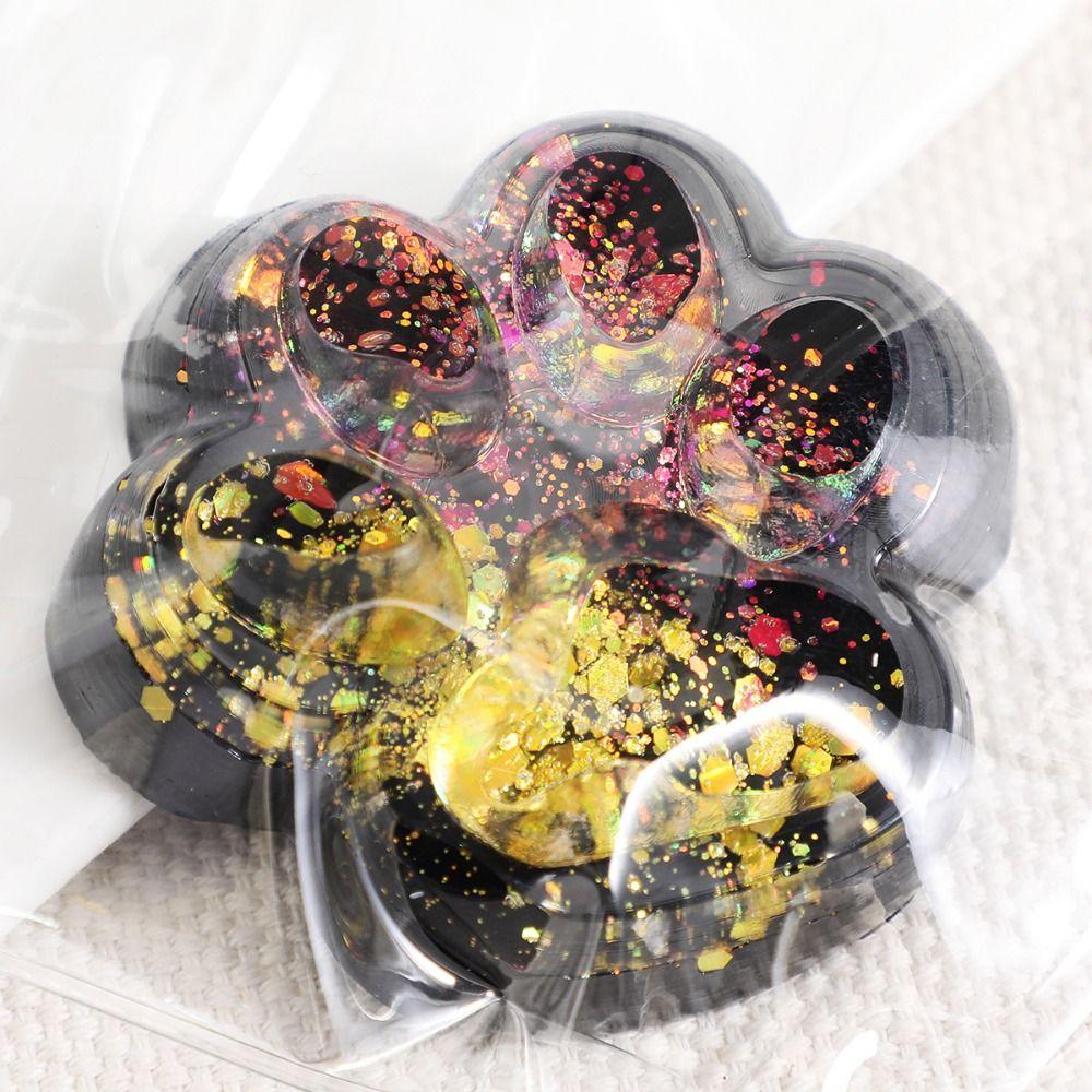 Blingbling Slow Rebound Cat Paw Squeeze Toy Kneading Cat Paw Pinch Toy  Practical Jokes