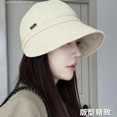 Mały standardowy kapelusz typu bucket z osłoną przeciwsłoneczną, podróżny, wszechstronny, rekreacyjny, podkreślający twarz, mały kapelusz typu bucket