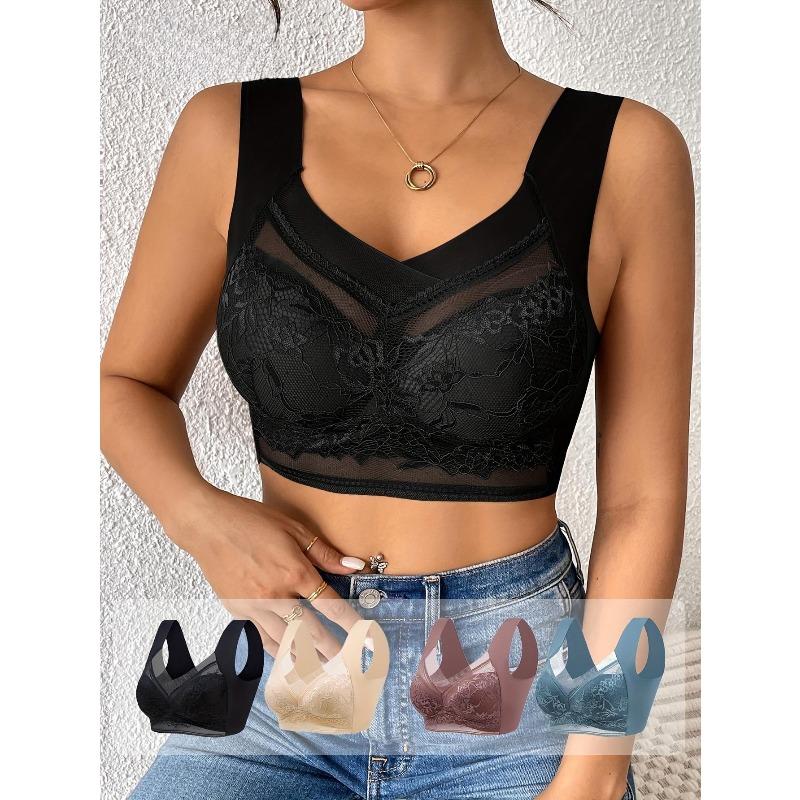 Women's lace underwear, daily bra, no steel ring underwear and bra